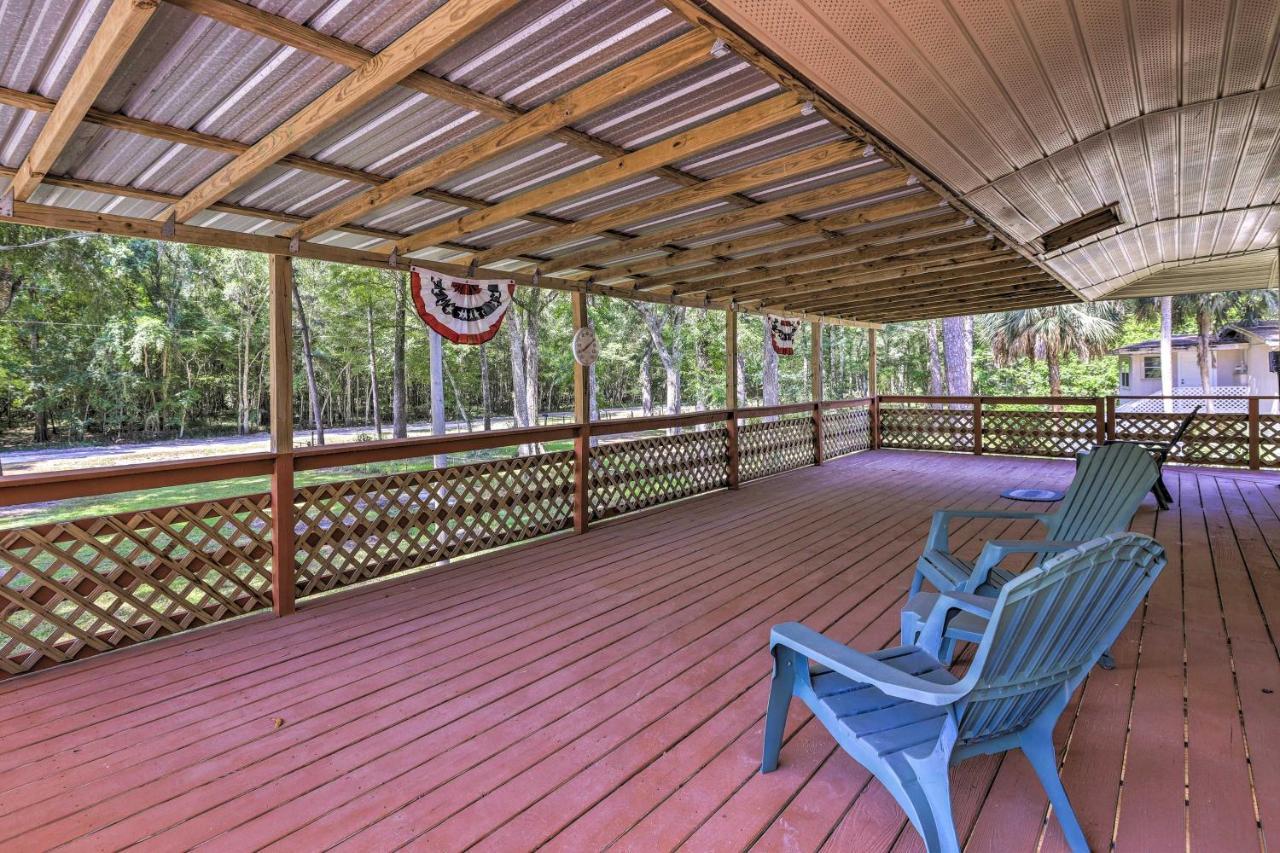 Charming Abode With Dock On The Suwannee River Bell 외부 사진