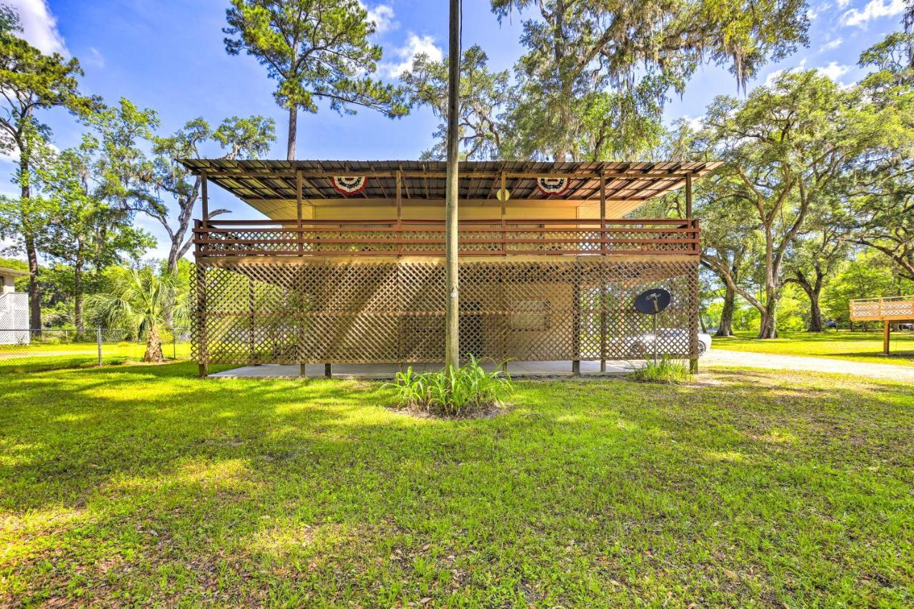 Charming Abode With Dock On The Suwannee River Bell 외부 사진