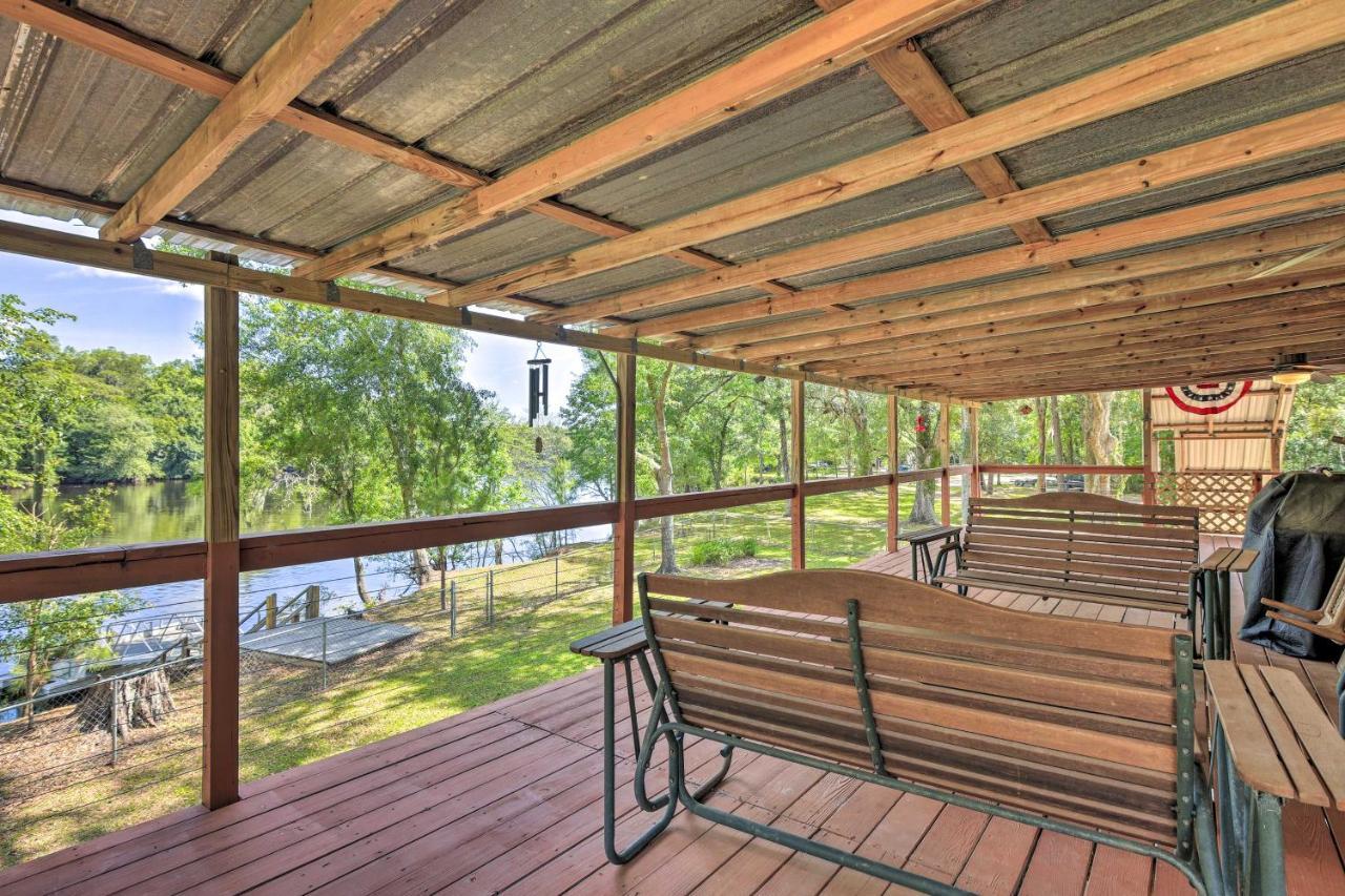 Charming Abode With Dock On The Suwannee River Bell 외부 사진