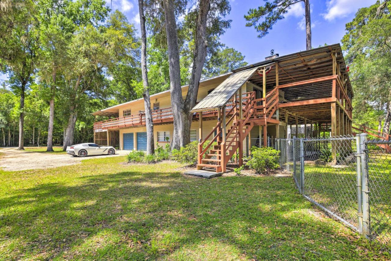 Charming Abode With Dock On The Suwannee River Bell 외부 사진