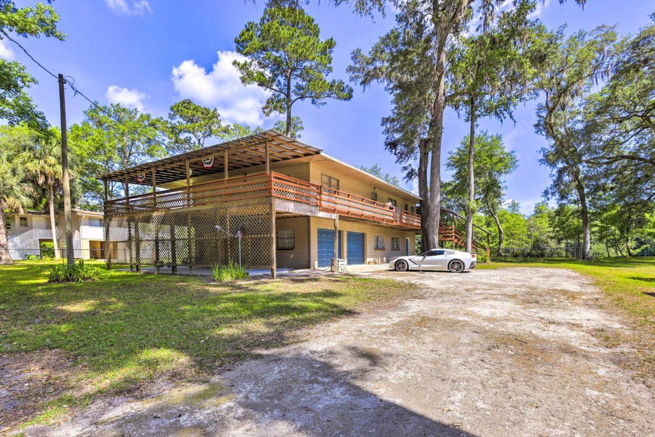 Charming Abode With Dock On The Suwannee River Bell 외부 사진